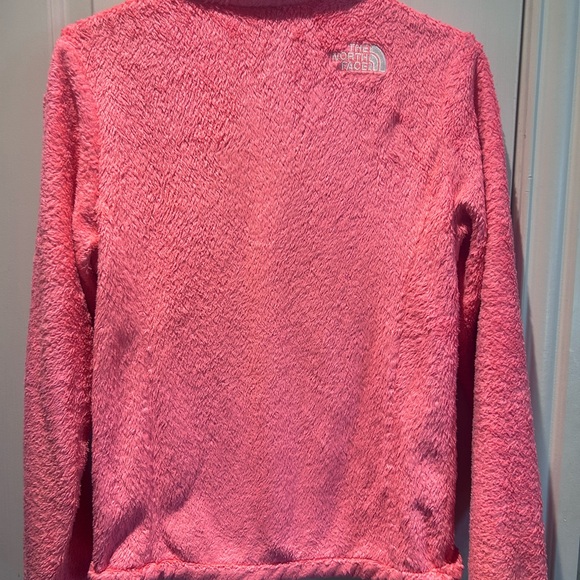 Womens The North Face' fluffy Full-Zip Jacket- pink size XS/TP. Fits like small - Picture 2 of 6
